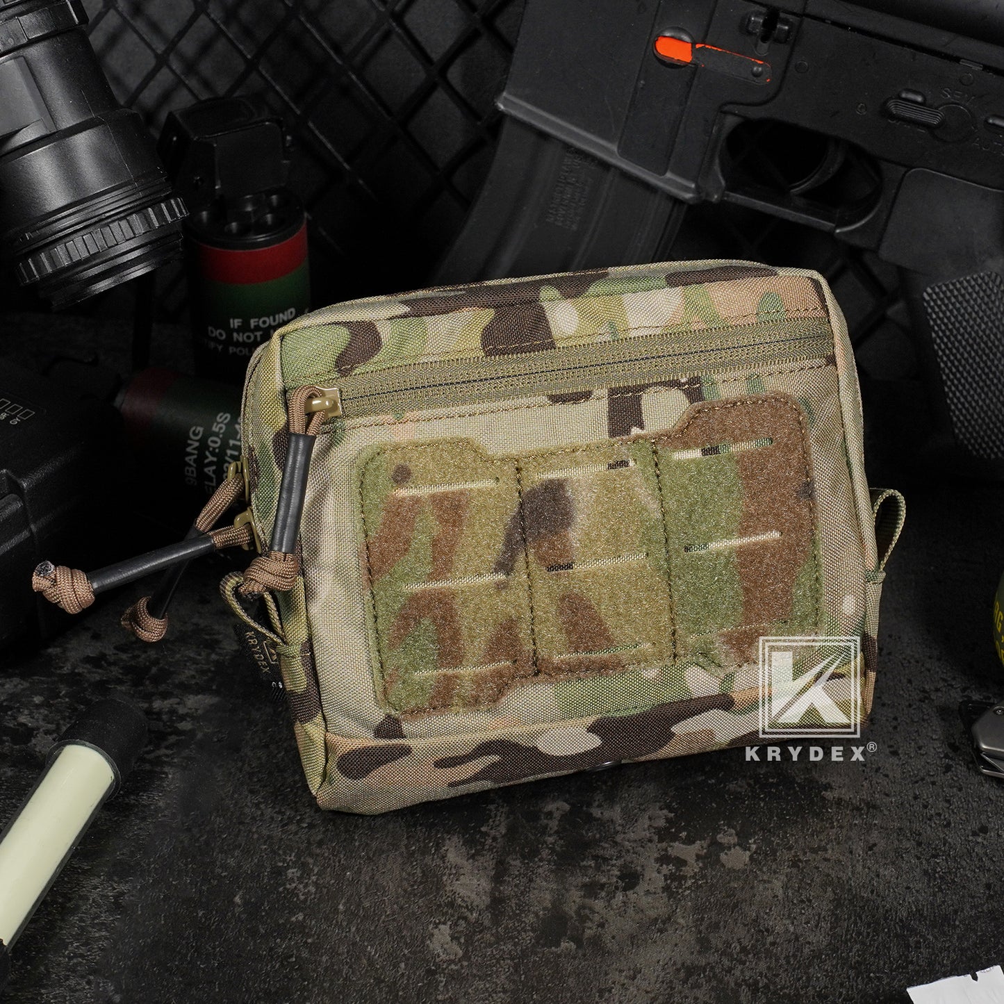 Krydex Tactical GP pouch General Purpose Pouch Utility EDC MOLLE Bag Belt Backpack Storage Bag