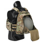 Krydex Tactical Zip-on Back Panel for Scarab Vest MOLLE Helmet Hydration Backpack