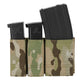 Krydex Tactical Double 9mm & 5.56 Magazine Pouch Mag Holder Duty Belt & Molle Compatible