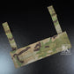 Krydex Tactical Chest Rig MOLLE Panel Front Chest Holder Bridge Phone Mount for D3CR MK3 MK4 UW SOP Rigs