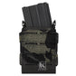 Krydex Tactical 556 Magazine Pouch Open Top Rifle Mag Carrier Rapid Access MOLLE Compatible