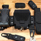 Krydex Police Duty Belt 2" Law Enforcement Officer Nylon Outer 1.5" Inner Belt + 6 Keepers