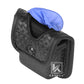 Krydex Glove Holder Basket Weave Molded Pager Pouch Latex Nitrile Disposable Gloves Pouch Fits 2" & 2.25" Duty Belt For Police Firefighter Law enforcement EMT Paramedic First Responders