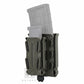 KRYDEX Soft Shell Magazine Pouch for 5.56mm 7.62mm & 9mm Pistol Mag Molle Clip