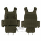 KRYDEX Low Vis Slick Plate Carrier FCS Tactical Molle Vest Elastic Cummerbund Micro Fight MK3 Chassis Drop SACK Pouch