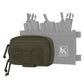 Krydex Tactical Admin Pouch Chest Bag MOLLE Utility Pouch Front Pocket for Vest and Chest Rig