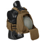 Krydex Tactical Zip-on Back Panel for Scarab Vest MOLLE Helmet Hydration Backpack