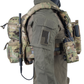 Krydex Tactical Back Panel Double Pouch Assault Zip On Modular Backpack for V5 vest