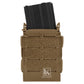 Krydex Tactical 556 Magazine Pouch Open Top Rifle Mag Carrier Rapid Access MOLLE Compatible