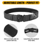 KRYDEX Duty Belt 2.25" Police Security Belt Law Enforcement Officer Security Basket Weave Synthetic Leather Belt