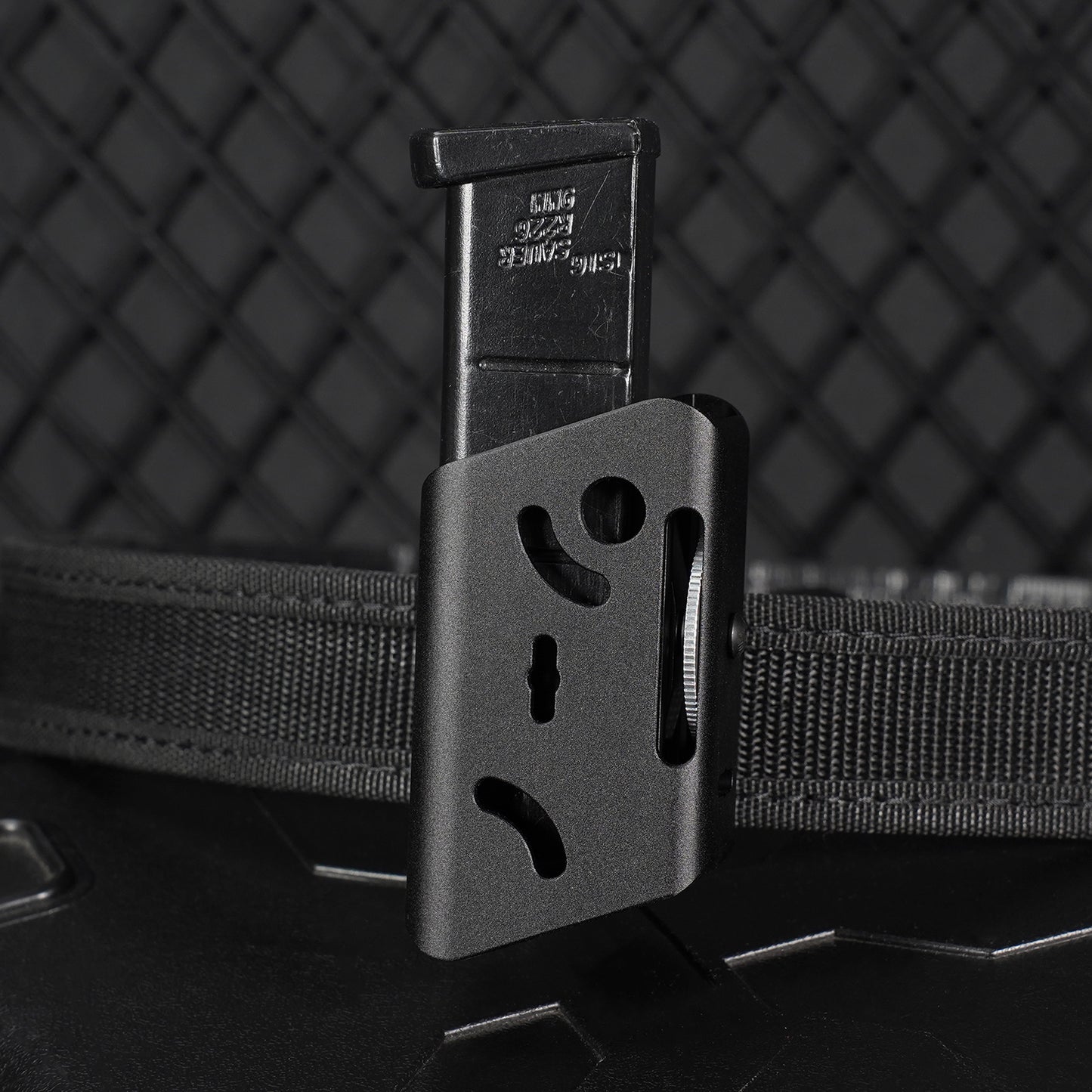 KRYDEX Magazine Pouch Holder IPSC USPSA Pistol Gun Mag Holster CNC Aluminum Race Master Mag Carrier