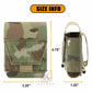 Krydex Handcuff Pouch Case MOLLE / Belt Low Profile Cuff Case Holster Duty Belt Vest Law Enforcement
