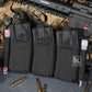 Krydex Tactical Triple Elastic 556 Magazine Pouch Placard GP Pouch Low-Profile Mag Holders for Chest Rig and Vest