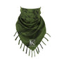 Krydex Tactical Scarf Headwrap Facecover Cotton Shemagh Breathable Balaclava Face Mask Neck Gaiter 43” x 43”
