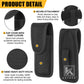 Krydex MK4 Pepper Spray Holder OC Spray Nylon Holster Canisters Pouch for Duty Belt Police Security Law Enforcement Sheriff