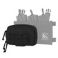 Krydex Tactical Admin Pouch Chest Bag MOLLE Utility Pouch Front Pocket for Vest and Chest Rig