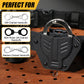 Krydex Handcuff Holster 360° Rotatable Dual-Lock Mount For 1.5”-2.25” Belt & MOLLE Clip Fits S&W Model 100/ASP/Peerless Chain Handcuffs Holder