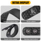 Krydex Double Snap Duty Belt Keepers – 4-Pack for 2"/2.25" Duty Belts Basket Weave Belt Keepers Reduce Sag & Slippage for Police Security EMT