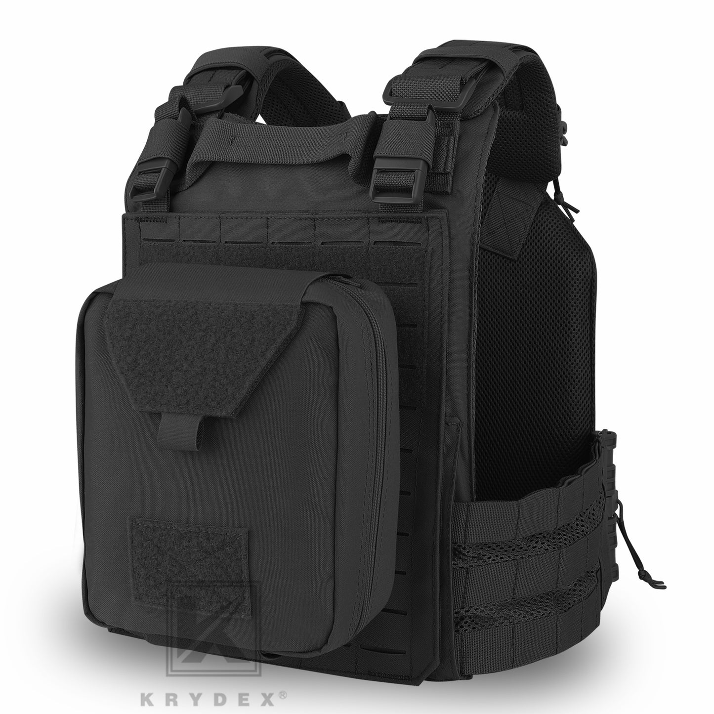 Krydex Tactial Large Rip Away Medic Pouch Quick Release MOLLE Outdoor Emergency First Aid Kit Bag Trauma IFAK Medical Pack