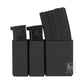 Krydex Tactical Double 9mm & 5.56 Magazine Pouch Mag Holder Duty Belt & Molle Compatible
