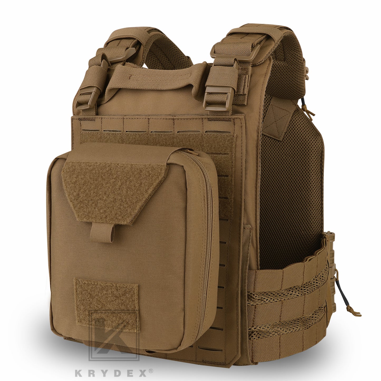 Krydex Tactial Large Rip Away Medic Pouch Quick Release MOLLE Outdoor Emergency First Aid Kit Bag Trauma IFAK Medical Pack