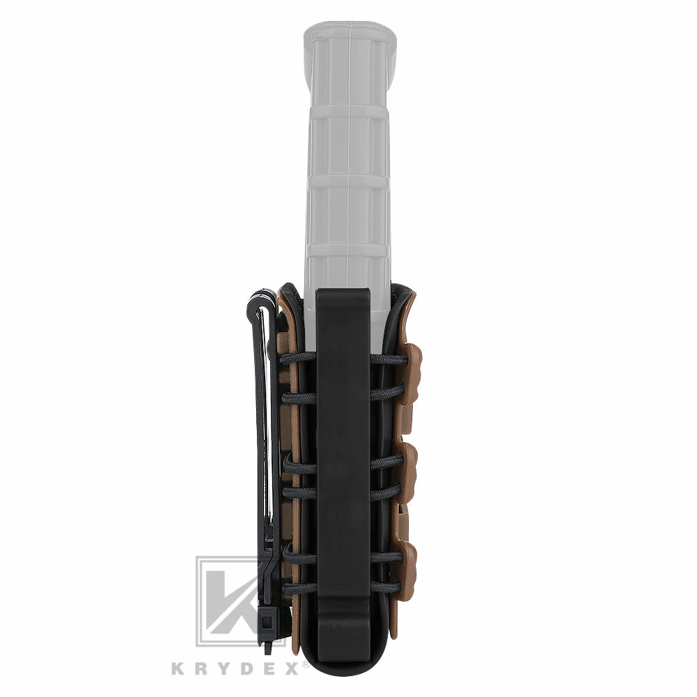 KRYDEX Soft Shell 5.56mm 7.62mm Mag Pouch Magazine Carrier with Clip
