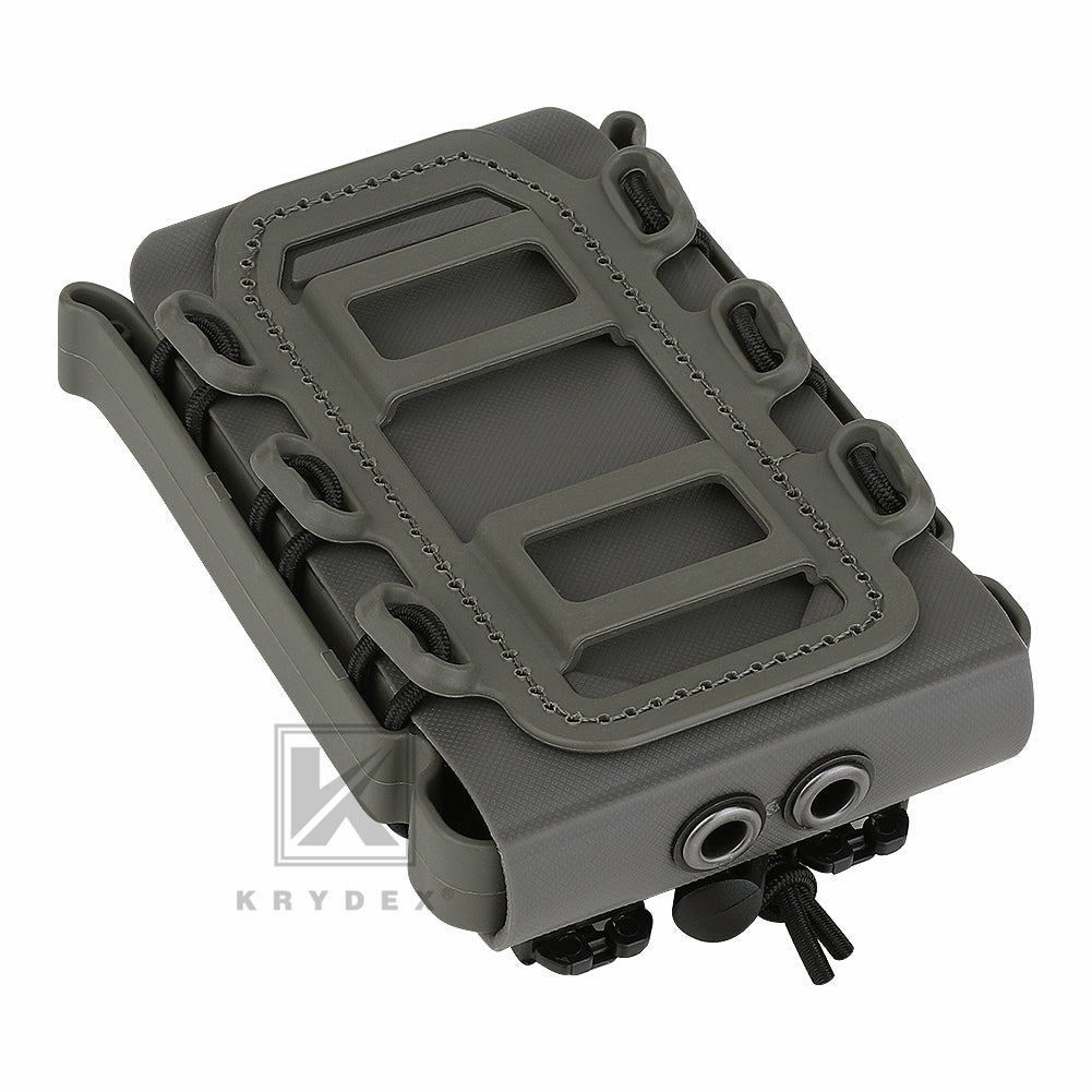 KRYDEX Soft Shell 5.56mm 7.62mm Mag Pouch Magazine Carrier with Clip