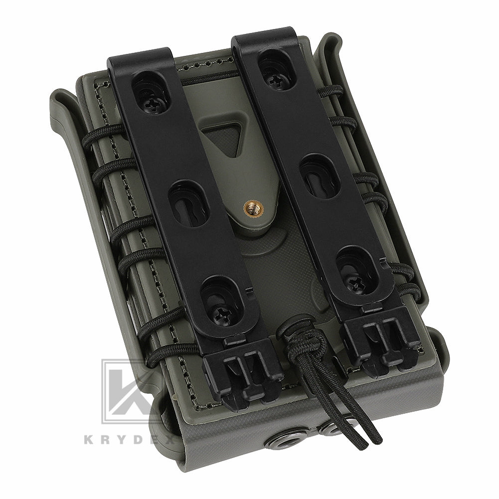 KRYDEX Soft Shell 5.56mm 7.62mm Mag Pouch Magazine Carrier with Clip