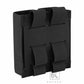 Krydex Tactical 9MM Pistol Magazine Pouch Double Stack .40 45 ACP Pistol Mag Holder Duty Belt & Molle Compatible
