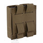 Krydex Tactical 9MM Pistol Magazine Pouch Double Stack .40 45 ACP Pistol Mag Holder Duty Belt & Molle Compatible
