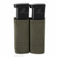 Krydex Tactical 9MM Pistol Magazine Pouch Double Stack .40 45 ACP Pistol Mag Holder Duty Belt & Molle Compatible