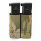 Krydex Tactical 9MM Pistol Magazine Pouch Double Stack .40 45 ACP Pistol Mag Holder Duty Belt & Molle Compatible