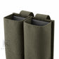 Krydex Tactical 9MM Pistol Magazine Pouch Double Stack .40 45 ACP Pistol Mag Holder Duty Belt & Molle Compatible