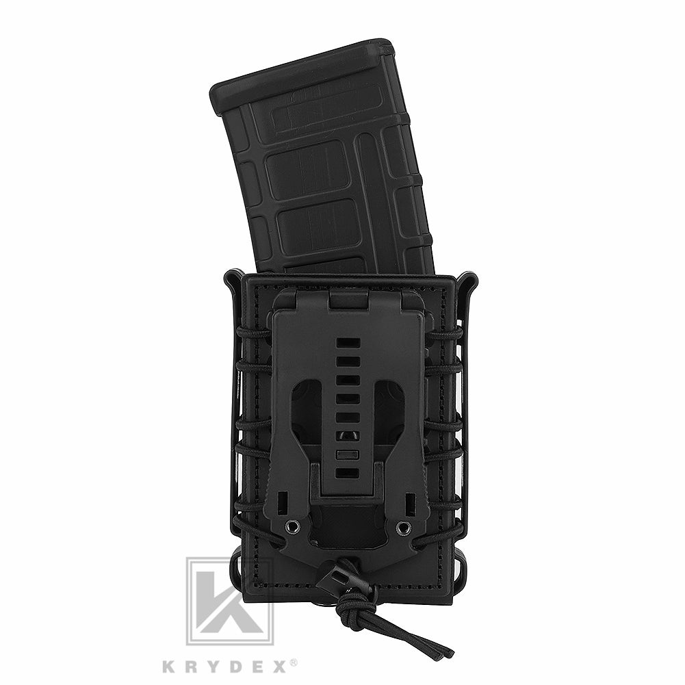 KRYDEX Soft Shell 5.56mm 7.62mm Mag Pouch Magazine Carrier with Clip