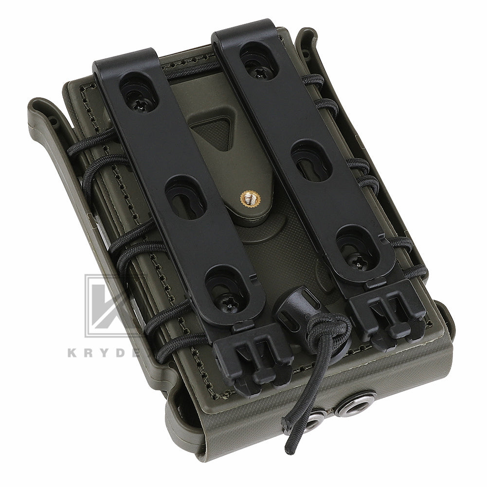 KRYDEX Soft Shell 5.56mm 7.62mm Mag Pouch Magazine Carrier with Clip