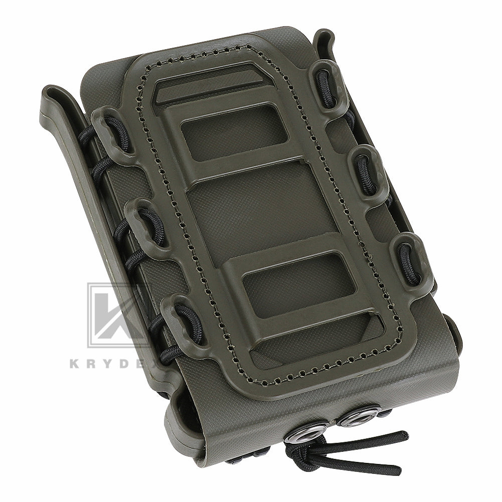 KRYDEX Soft Shell 5.56mm 7.62mm Mag Pouch Magazine Carrier with Clip