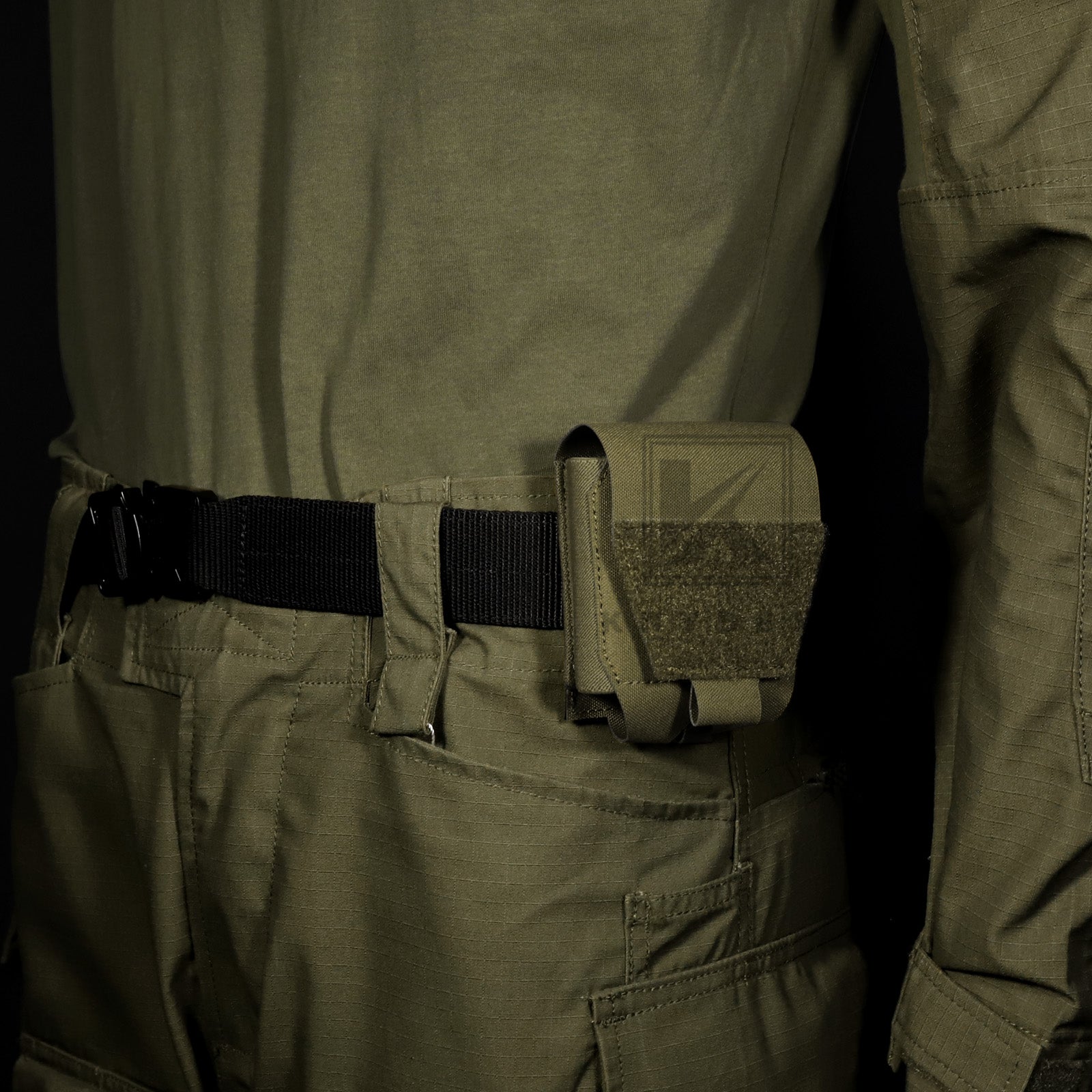 Handcuff Case Tactical Concealed Pouch Molle Police Waist Belt Open Cuff  Holster