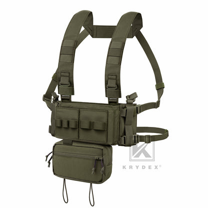 KRYDEX MK3 MK4 Micro Fight Chassis Modular Chest Rig Lightweight Tactical Vest With Magazine Pouches