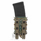 KRYDEX Tactical 5.56 7.62 Mag Pouch MOLLE Magazine Holster Carrier Hard Shell