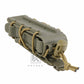 KRYDEX Tactical 9mm Pistol Mag Pouch MOLLE/Belt Clip Magazine Carrier Hard Shell