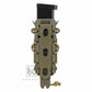 KRYDEX Tactical 9mm Pistol Mag Pouch MOLLE/Belt Clip Magazine Carrier Hard Shell