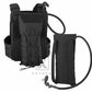 Krydex Tactical MOLLE Hydration Pack 100 oz Carrier 3L Water Bladder Pouch Modular Pack Bag