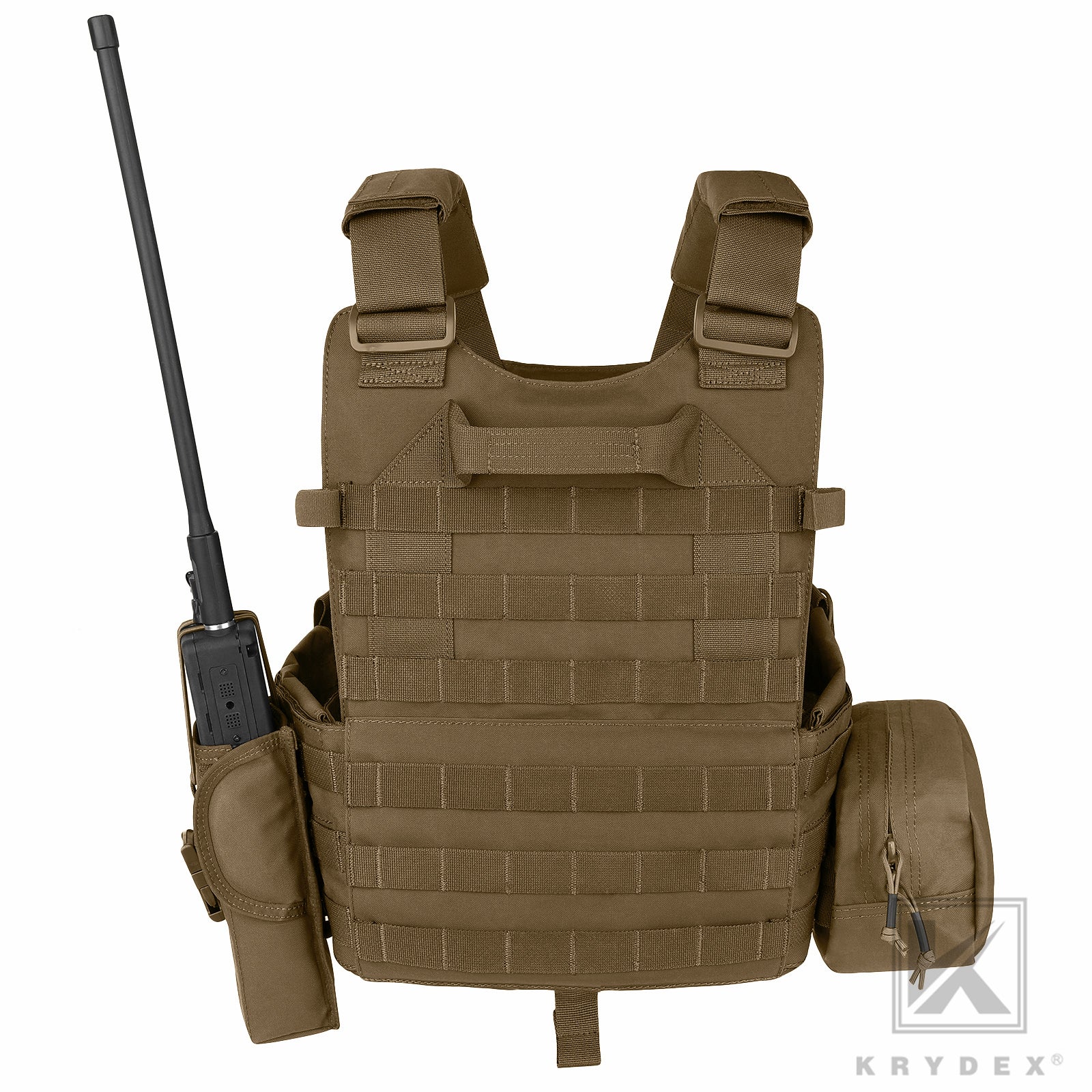 KRYDEX LBT-6094A Plate Carrier Combat Vest With Triple Magazine 