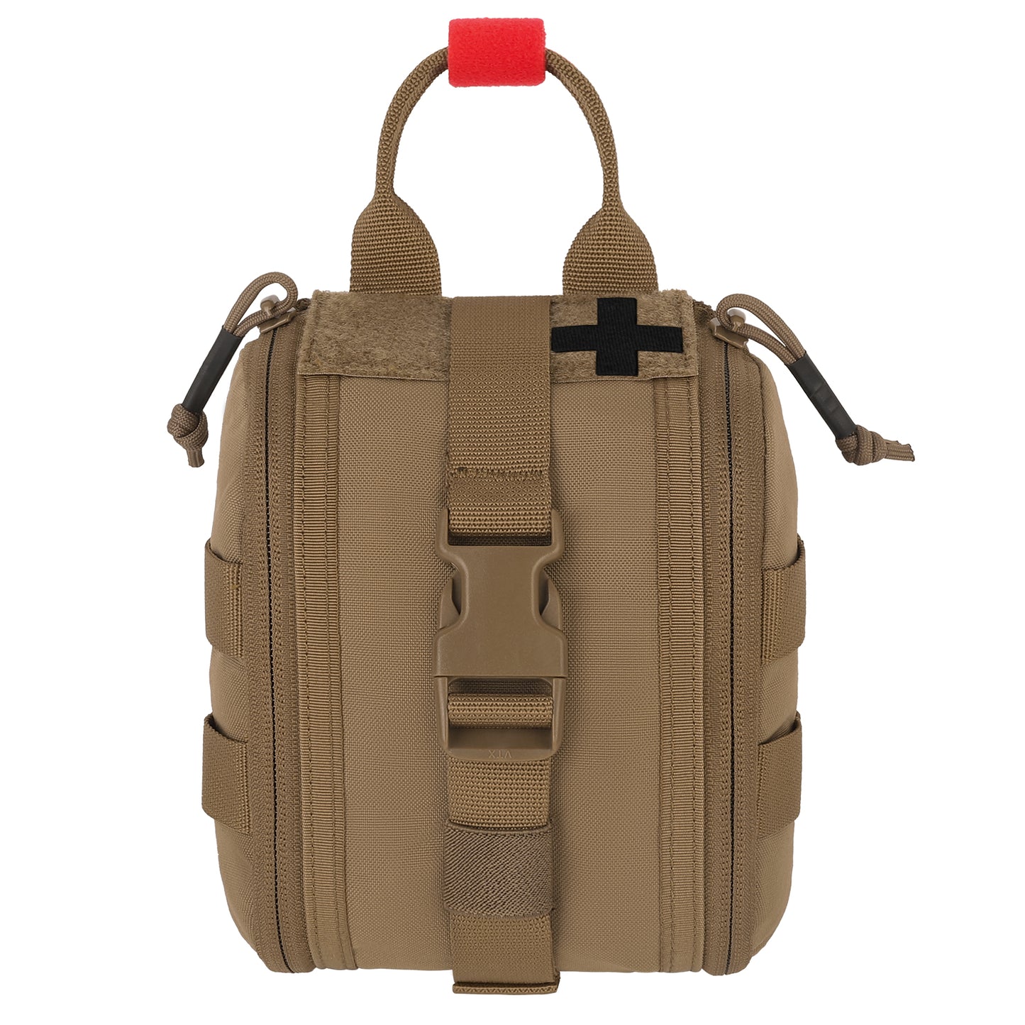 Krydex Tactical Tear Off Medical Pouch IFAK EMT Trauma Kit Pouch Rip Away First Aid Organizer MOLLE / Belt Compatible