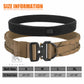 KRYDEX 1.75”& 1.5” Tactical Quick Release MOLLE D-Ring Belt Rigger Duty Gun Belt Outer & Inner Hunting Shooting Belt