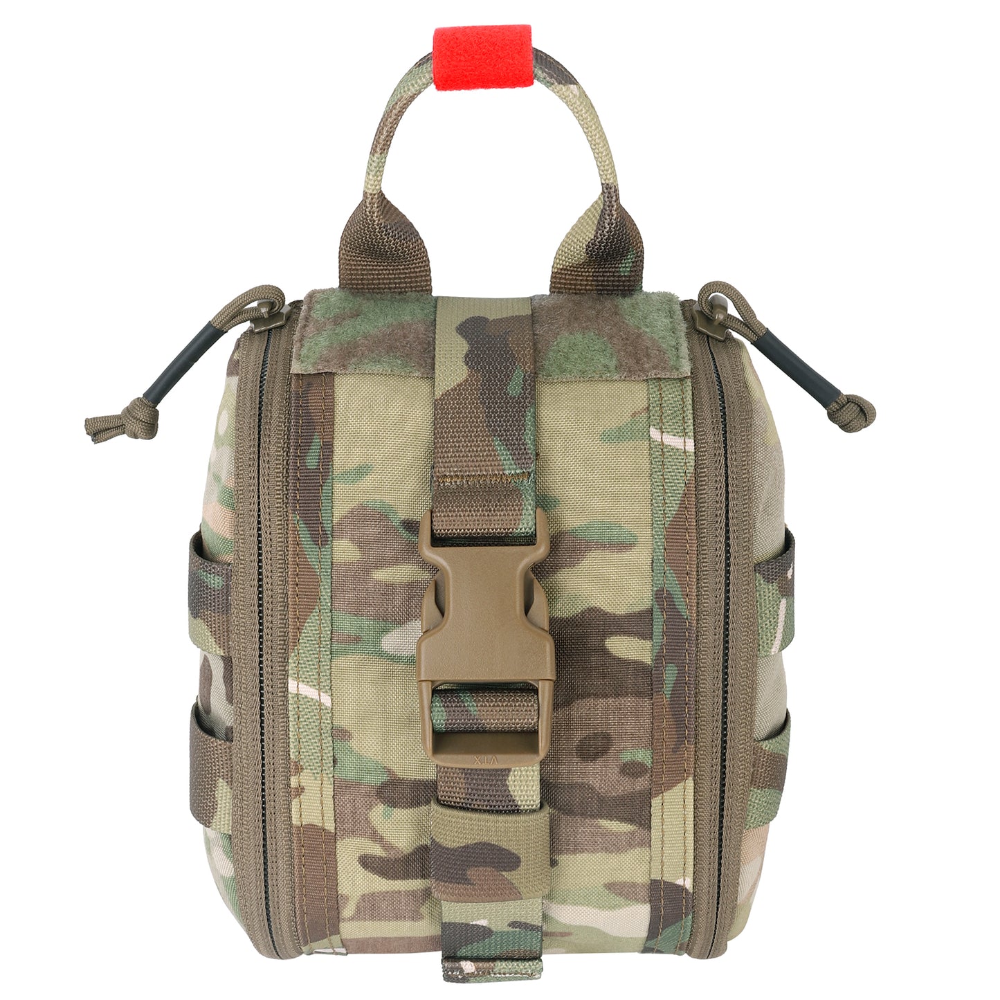 Krydex Tactical Tear Off Medical Pouch IFAK EMT Trauma Kit Pouch Rip Away First Aid Organizer MOLLE / Belt Compatible