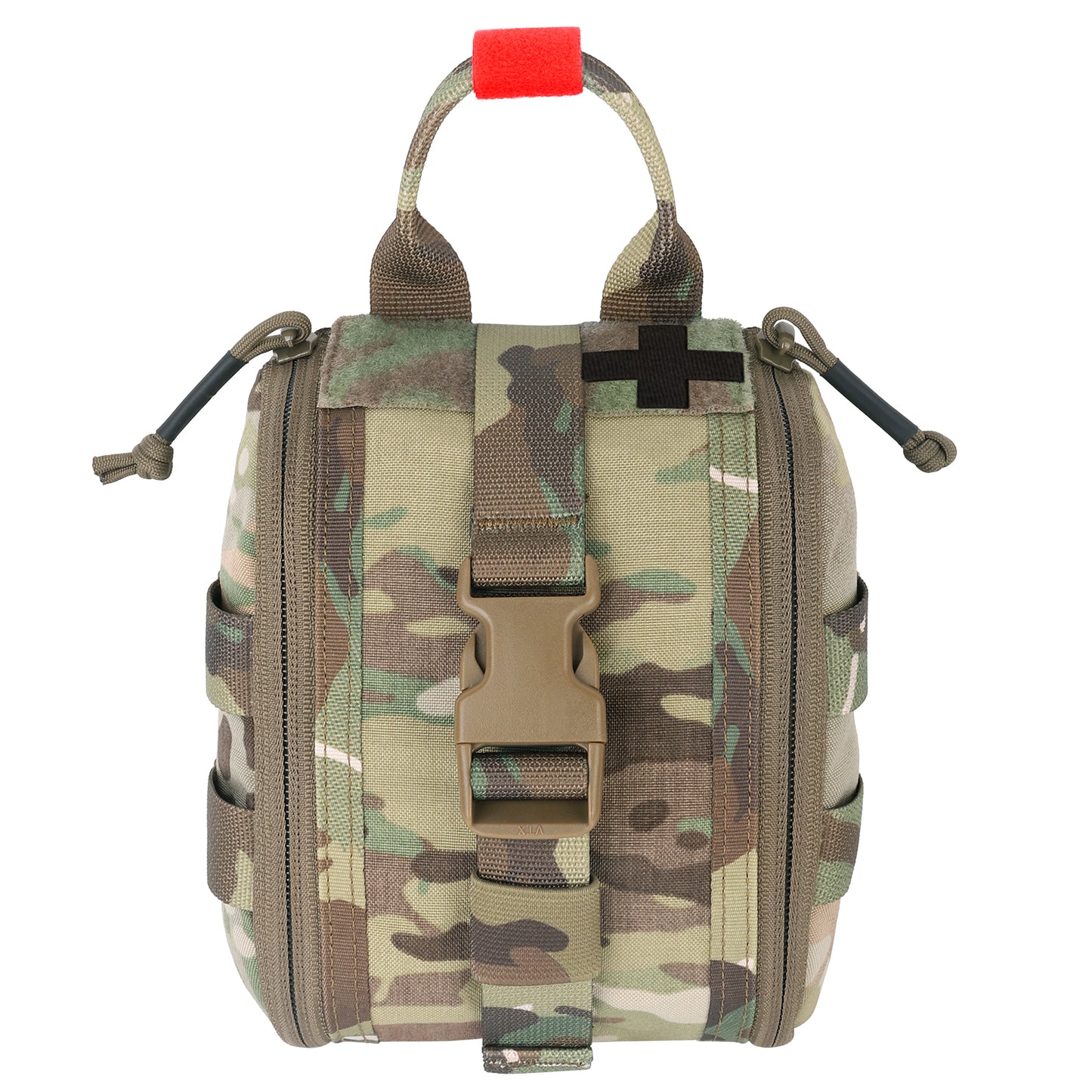 Krydex Tactical Tear Off Medical Pouch IFAK EMT Trauma Kit Pouch Rip Away First Aid Organizer MOLLE / Belt Compatible