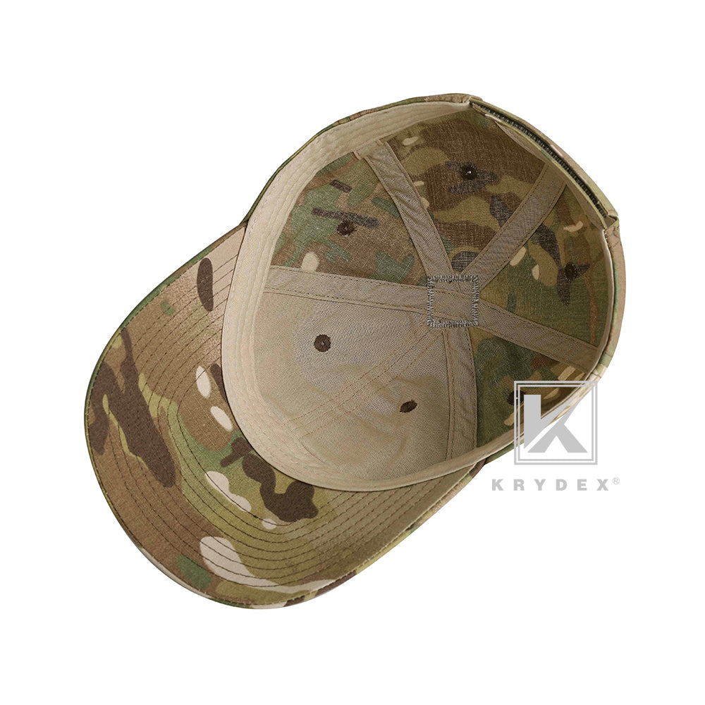 KRYDEX Baseball Cap Army Tactical Airsoft Adjustable Hunting Fishing Outdoor Visor Sun Hat