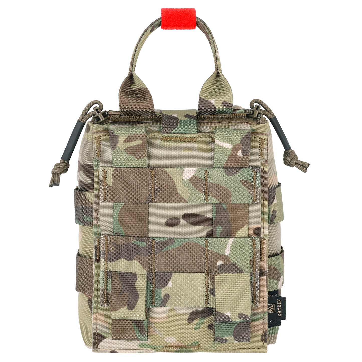 Krydex Tactical Tear Off Medical Pouch IFAK EMT Trauma Kit Pouch Rip Away First Aid Organizer MOLLE / Belt Compatible