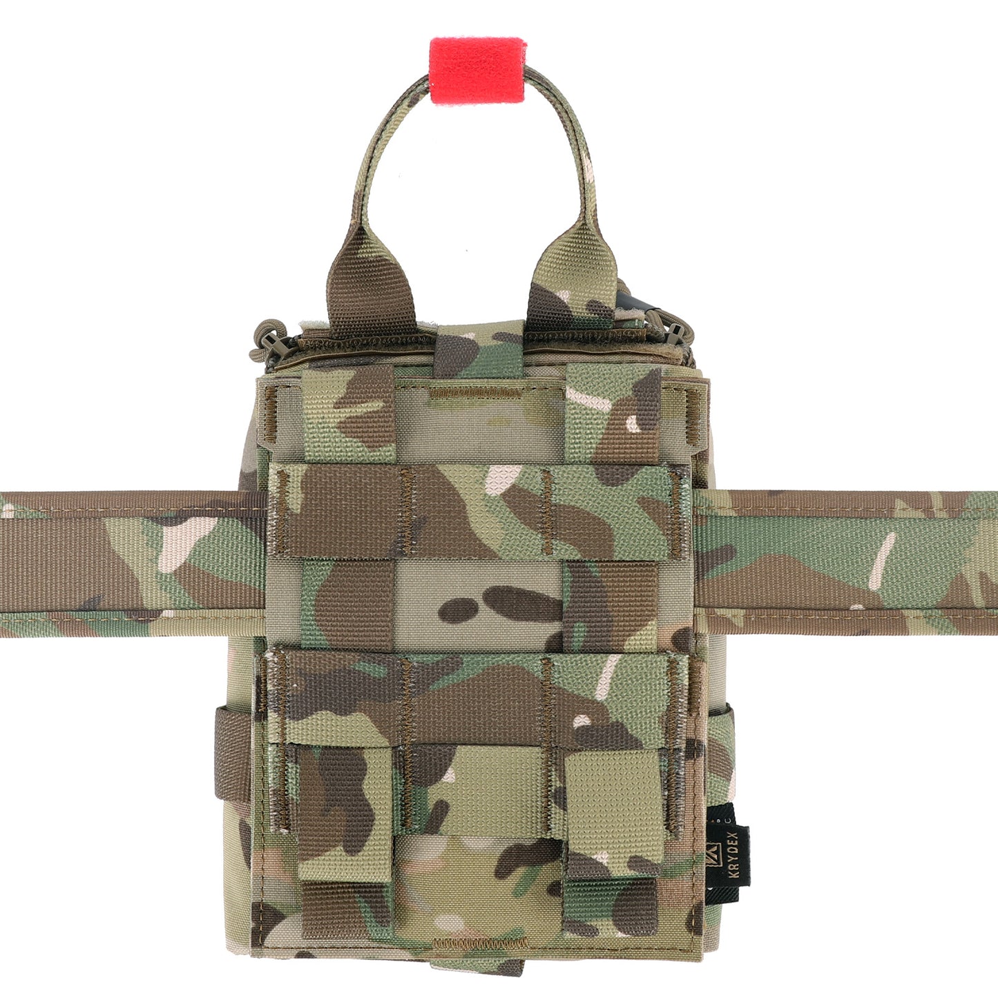 Krydex Tactical Tear Off Medical Pouch IFAK EMT Trauma Kit Pouch Rip Away First Aid Organizer MOLLE / Belt Compatible